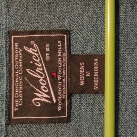 Woolrich Teal Cardigan - Picture 2 of 5